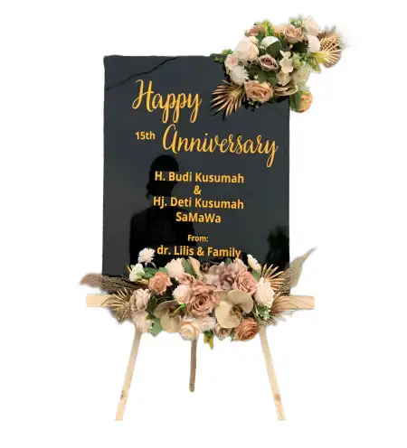 Papan Bunga Akrilik Kepulauan Sula